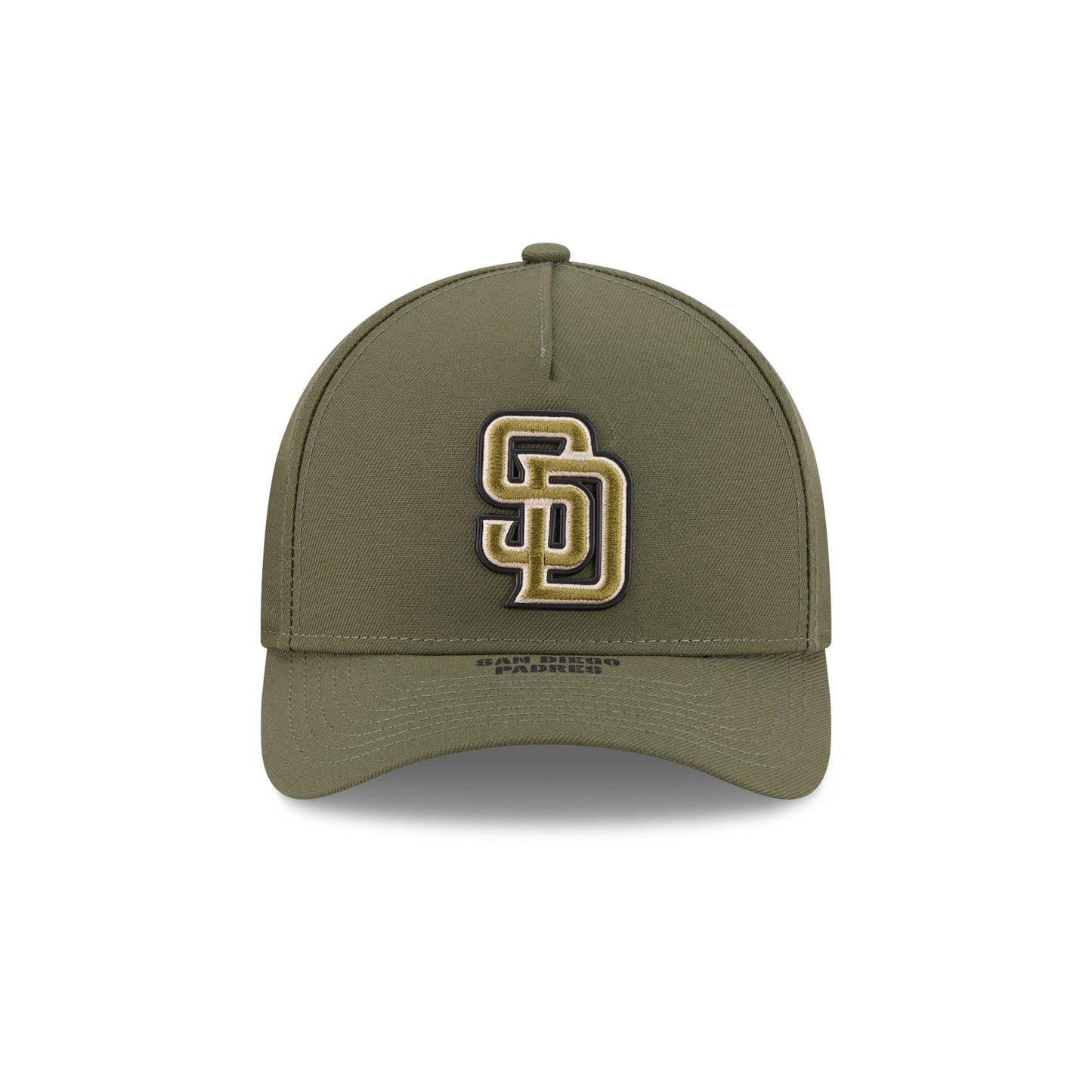 San Diego Padres Armed Forces Day 2026 9FORTY M-Crown A-Frame Snapback Hat