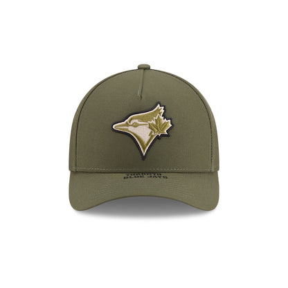 Toronto Blue Jays Armed Forces Day 2026 9FORTY M-Crown A-Frame Snapback Hat