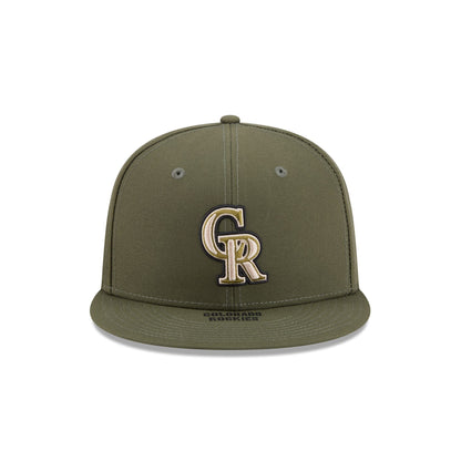 Colorado Rockies Armed Forces Day 2026 9FIFTY Snapback Hat