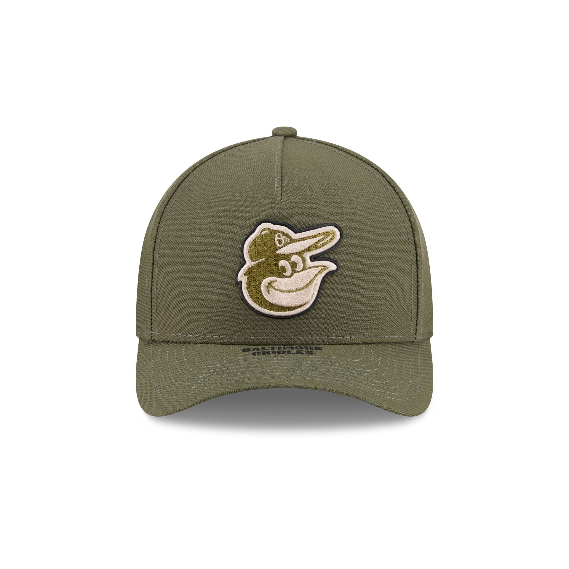Baltimore Orioles Armed Forces Day 2026 9FORTY M-Crown A-Frame Snapback Hat