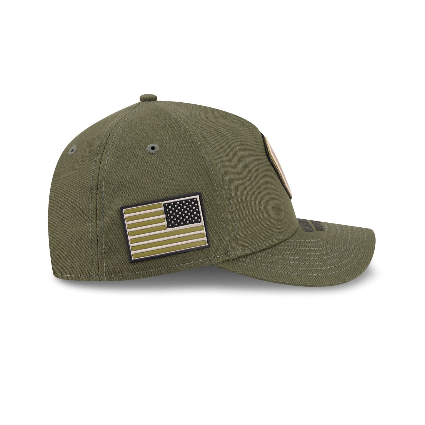 Milwaukee Brewers Armed Forces Day 2026 9FORTY M-Crown A-Frame Snapback Hat