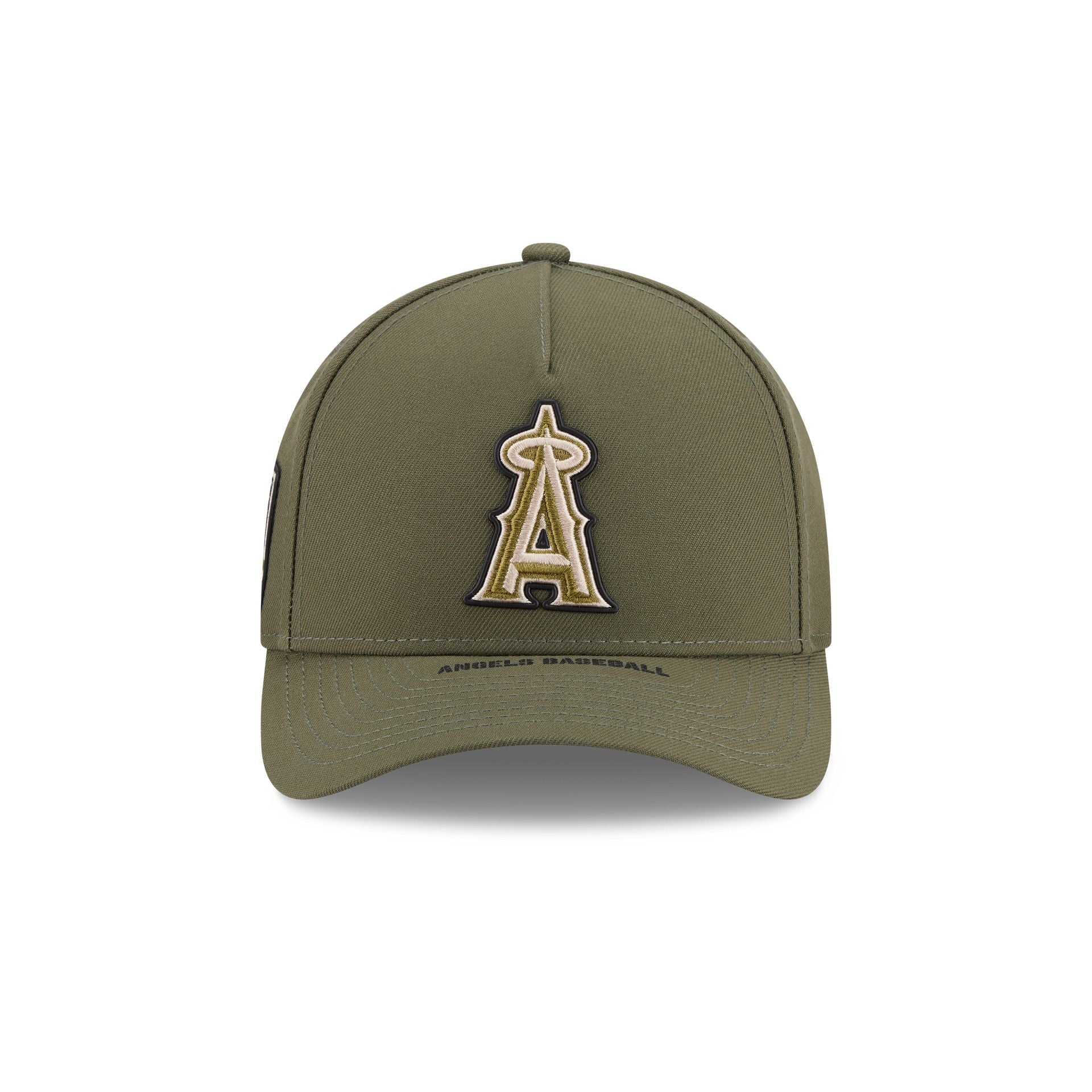 Los Angeles Angels Armed Forces Day 2026 9FORTY M-Crown A-Frame Snapback Hat