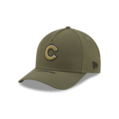 Chicago Cubs Armed Forces Day 2026 9FORTY M-Crown A-Frame Snapback Hat