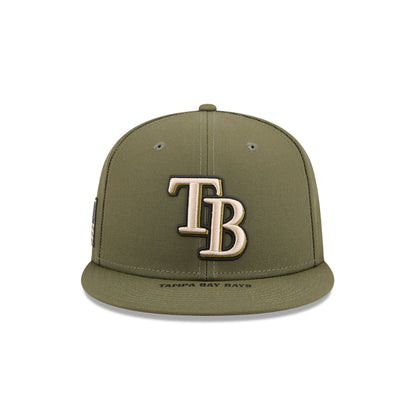 Tampa Bay Rays Armed Forces Day 2026 9FIFTY Snapback Hat