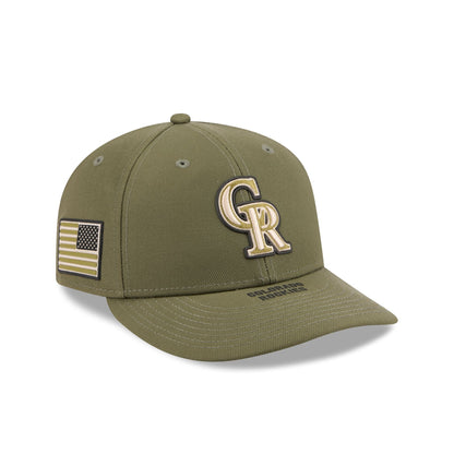 Colorado Rockies Armed Forces Day 2026 Low Profile 59FIFTY Fitted Hat