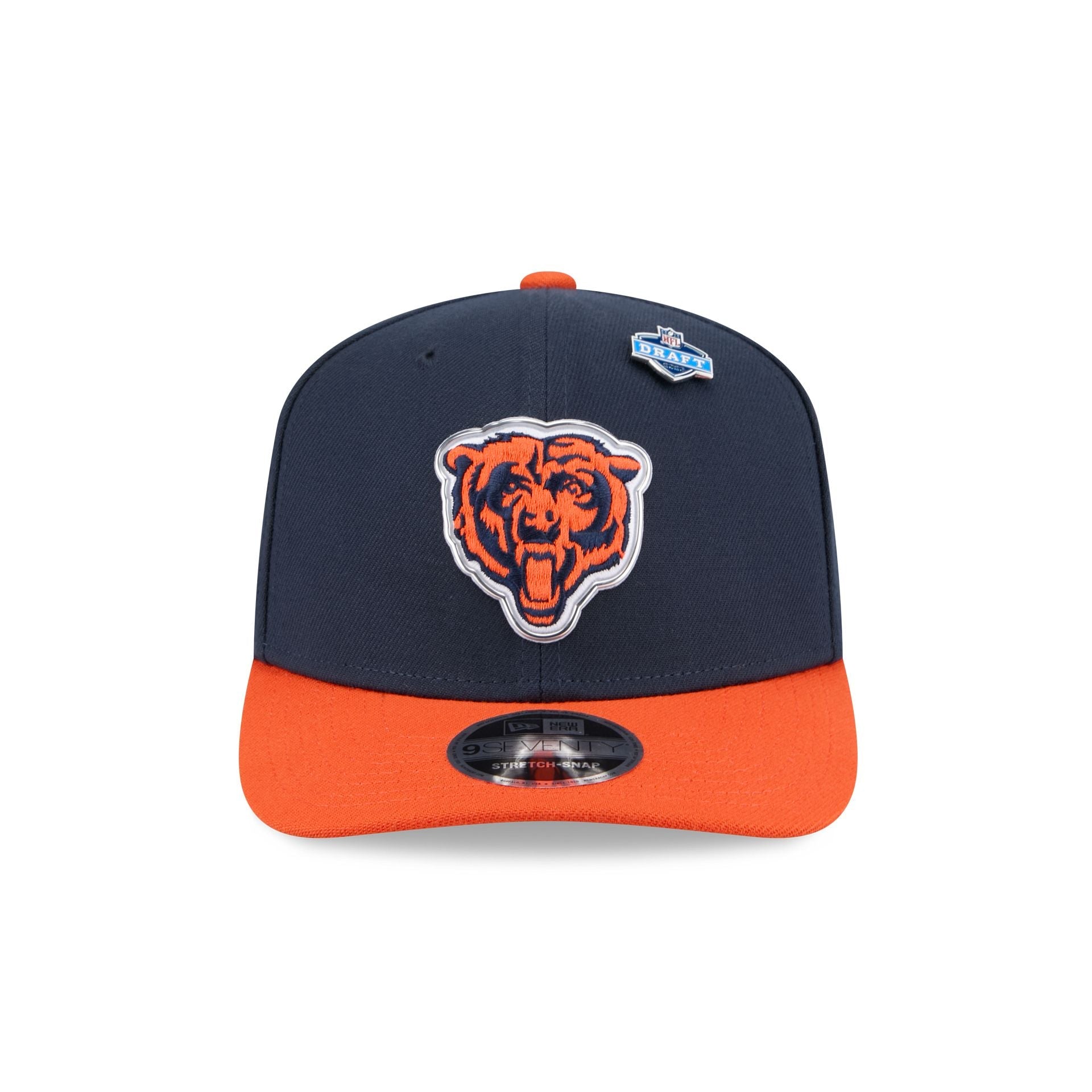 Chicago Bears 2026 Draft 9SEVENTY Stretch-Snap Hat