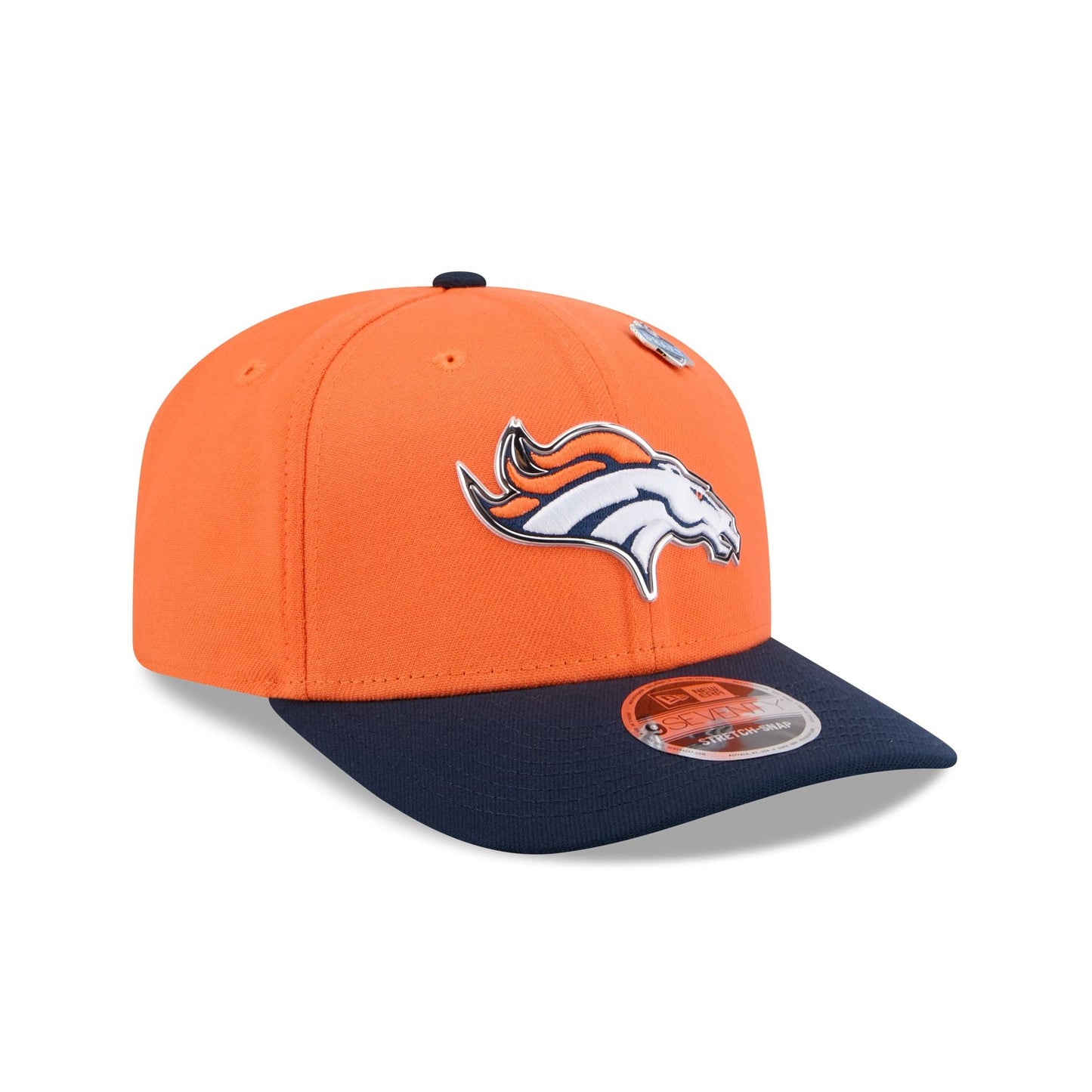 Denver Broncos 2026 Draft 9SEVENTY Stretch-Snap Hat