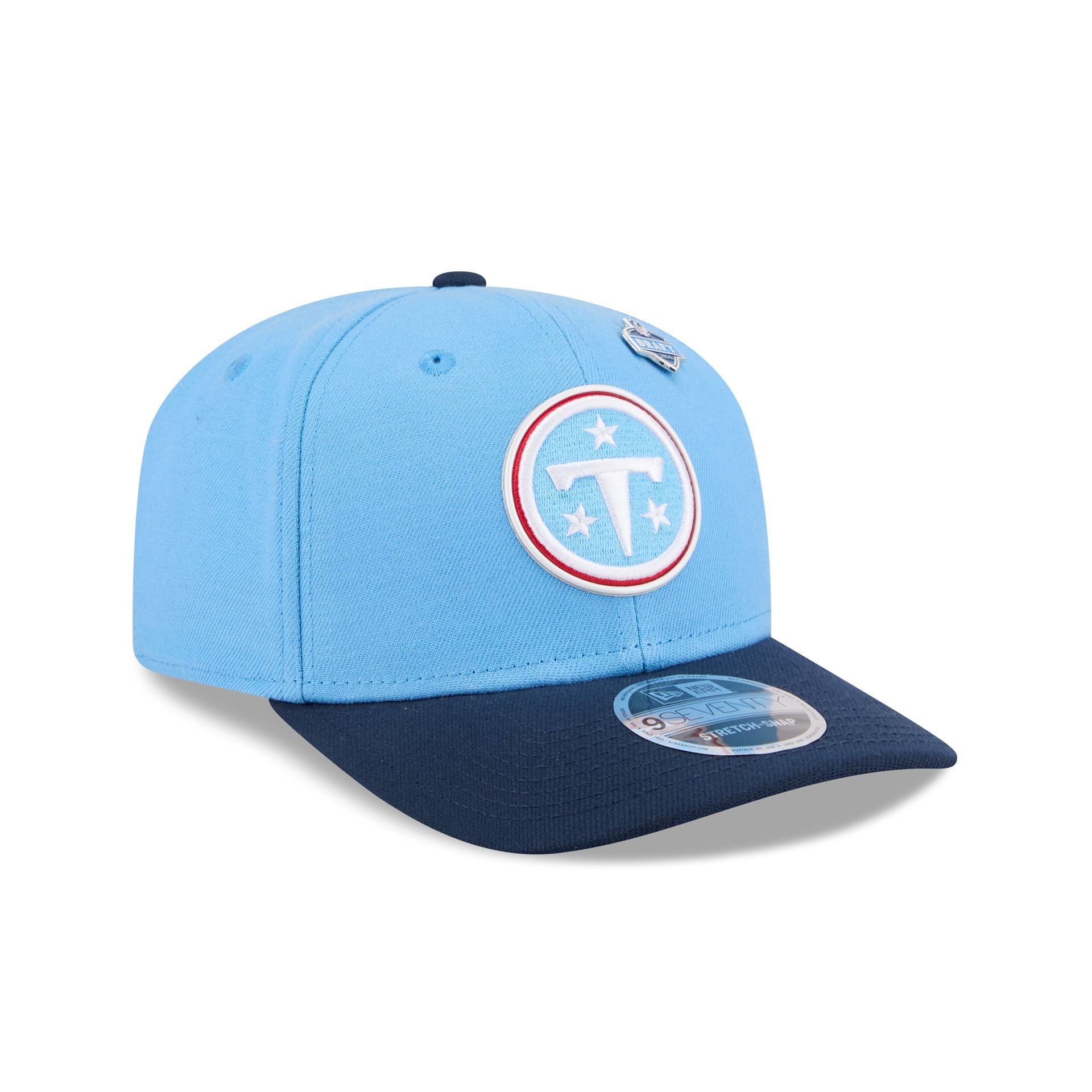 Tennessee Titans 2026 Draft 9SEVENTY Stretch-Snap Hat