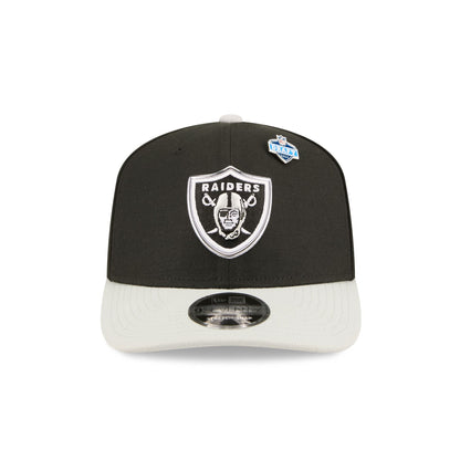 Las Vegas Raiders 2026 Draft 9SEVENTY Stretch-Snap Hat