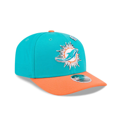 Miami Dolphins 2026 Draft 9SEVENTY Stretch-Snap Hat