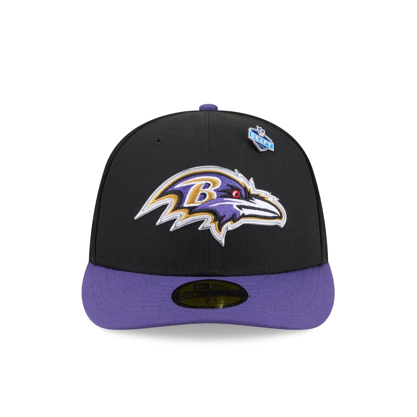 Baltimore Ravens 2026 Draft 59FIFTY Fitted Hat