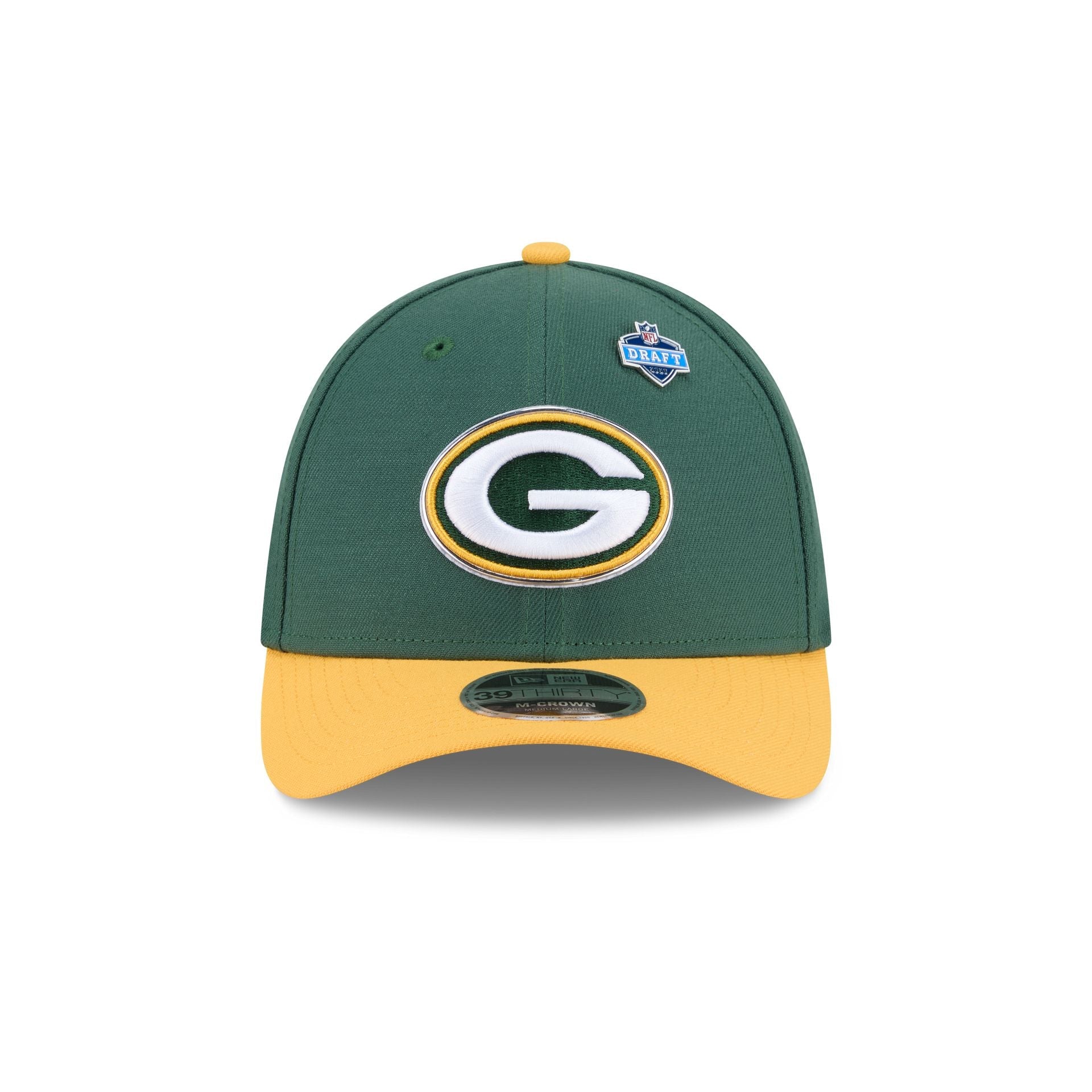 Green Bay Packers 2026 Draft 39THIRTY M-Crown Stretch Fit Hat