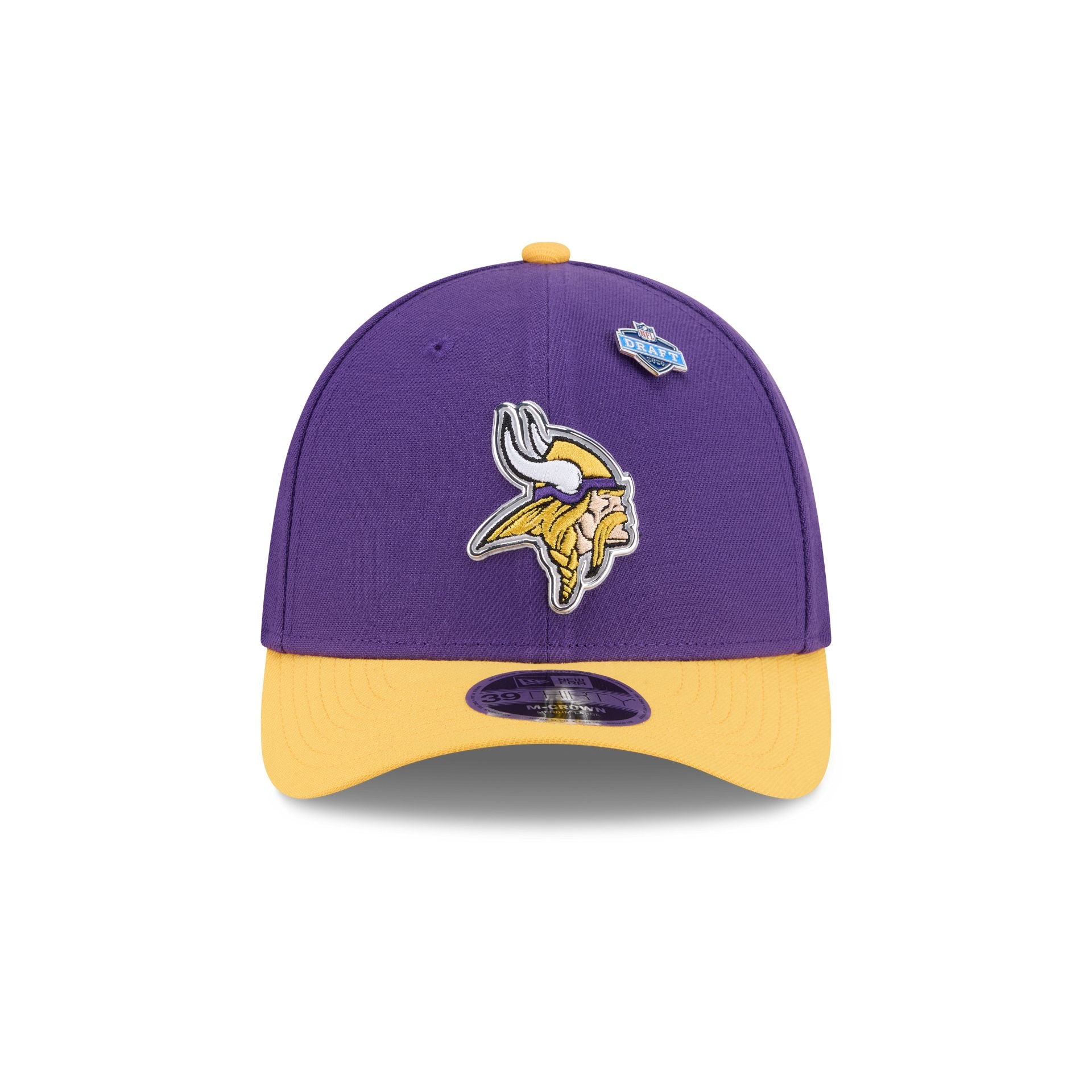 Minnesota Vikings 2026 Draft 39THIRTY M-Crown Stretch Fit Hat