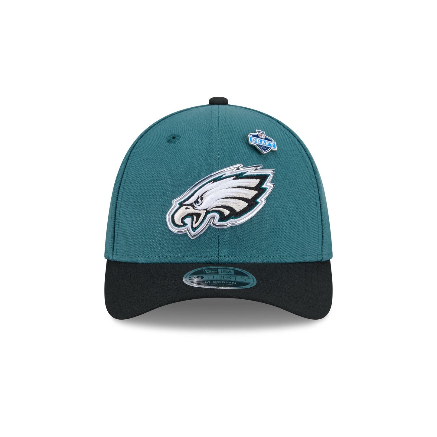 Philadelphia Eagles 2026 Draft 39THIRTY M-Crown Stretch Fit Hat