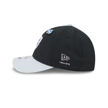 Las Vegas Raiders 2026 Draft 39THIRTY M-Crown Stretch Fit Hat