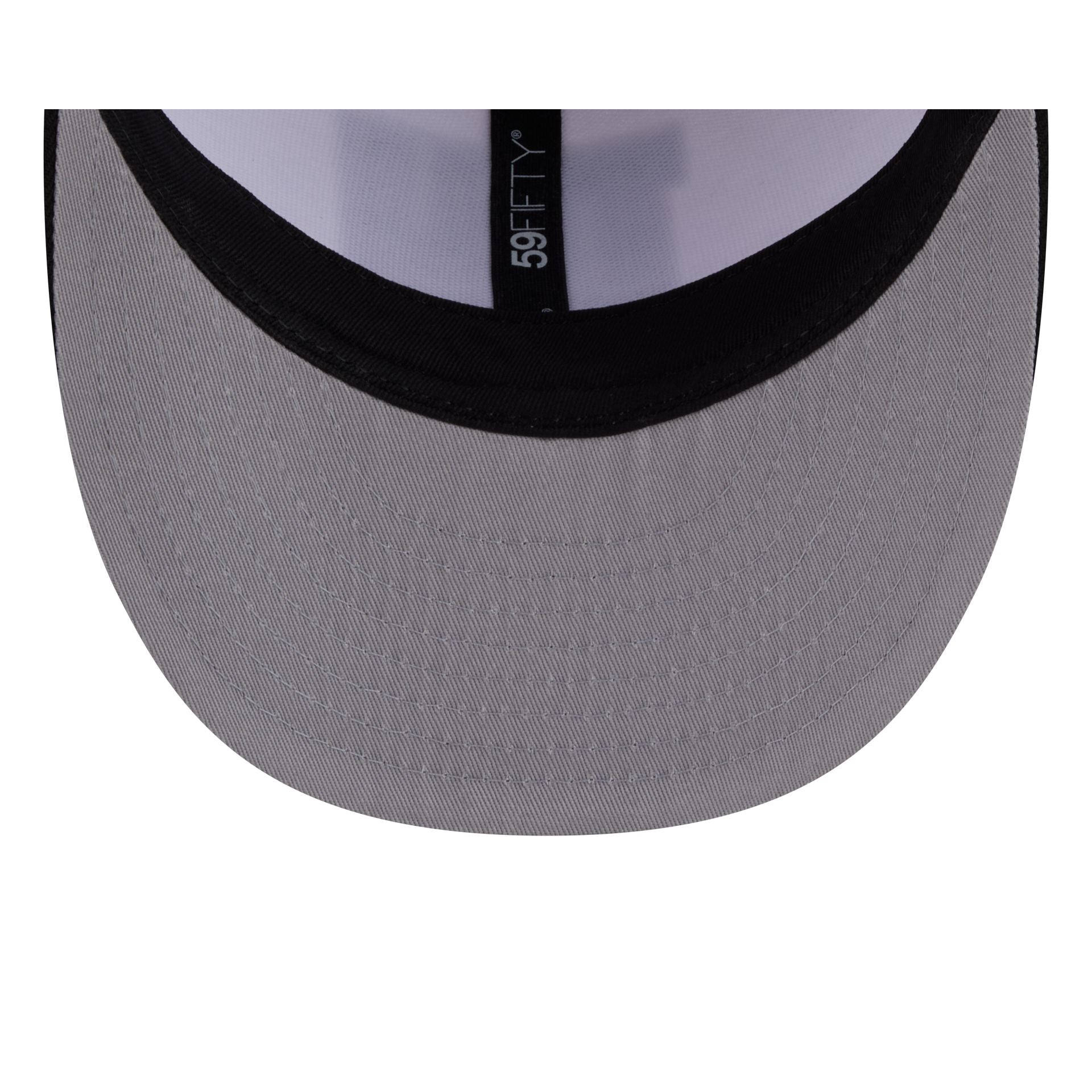 New York Giants 2026 Draft Black and White 59FIFTY Fitted Hat