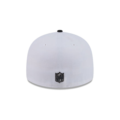 Dallas Cowboys 2026 Draft Black and White 59FIFTY Fitted Hat
