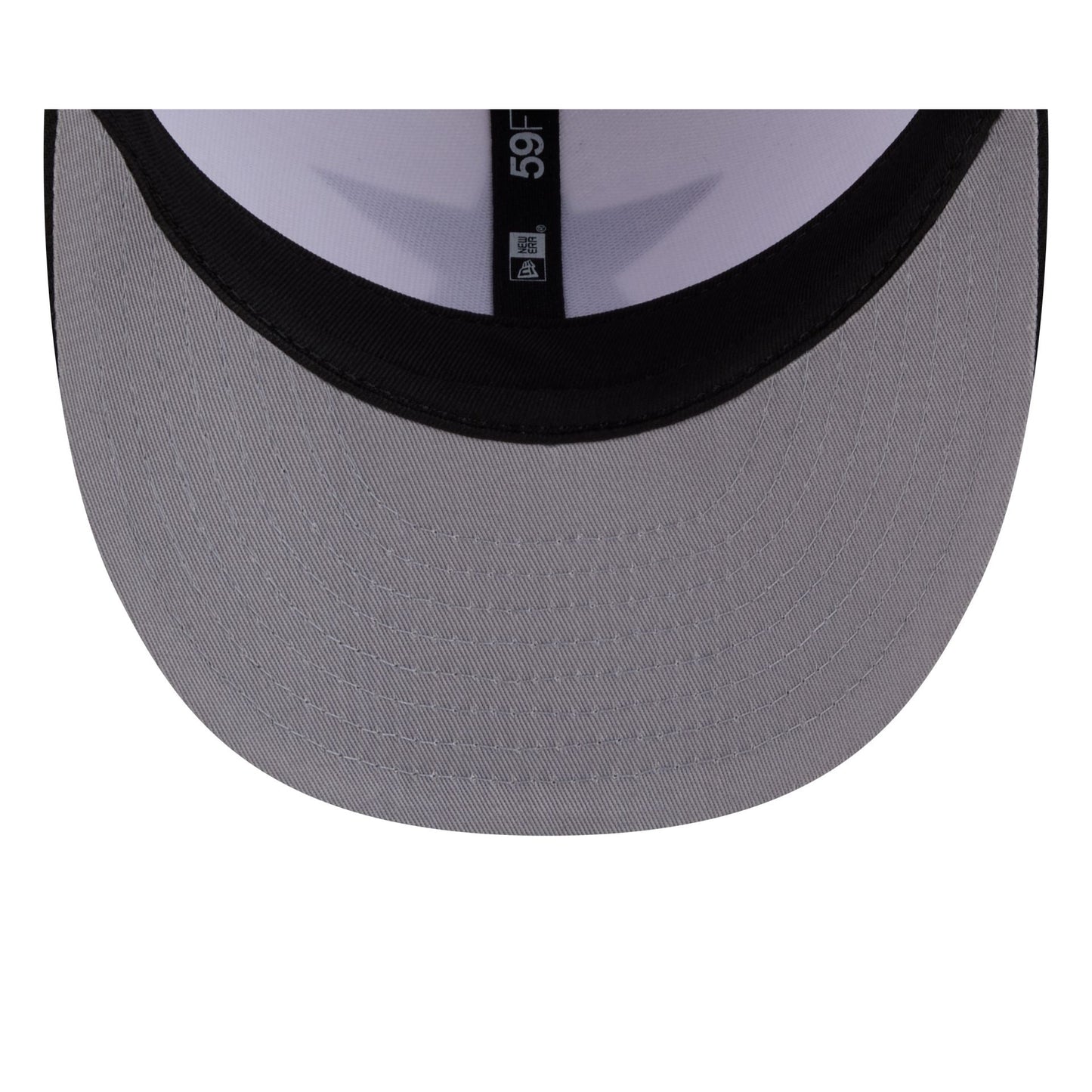 Dallas Cowboys 2026 Draft Black and White 59FIFTY Fitted Hat