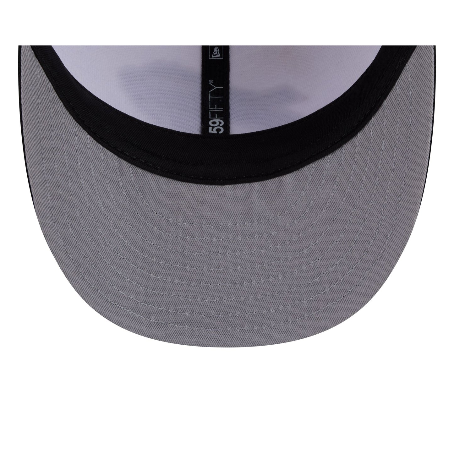 Buffalo Bills 2026 Draft Black and White 59FIFTY Fitted Hat