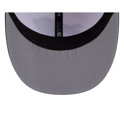 Buffalo Bills 2026 Draft Black and White 59FIFTY Fitted Hat