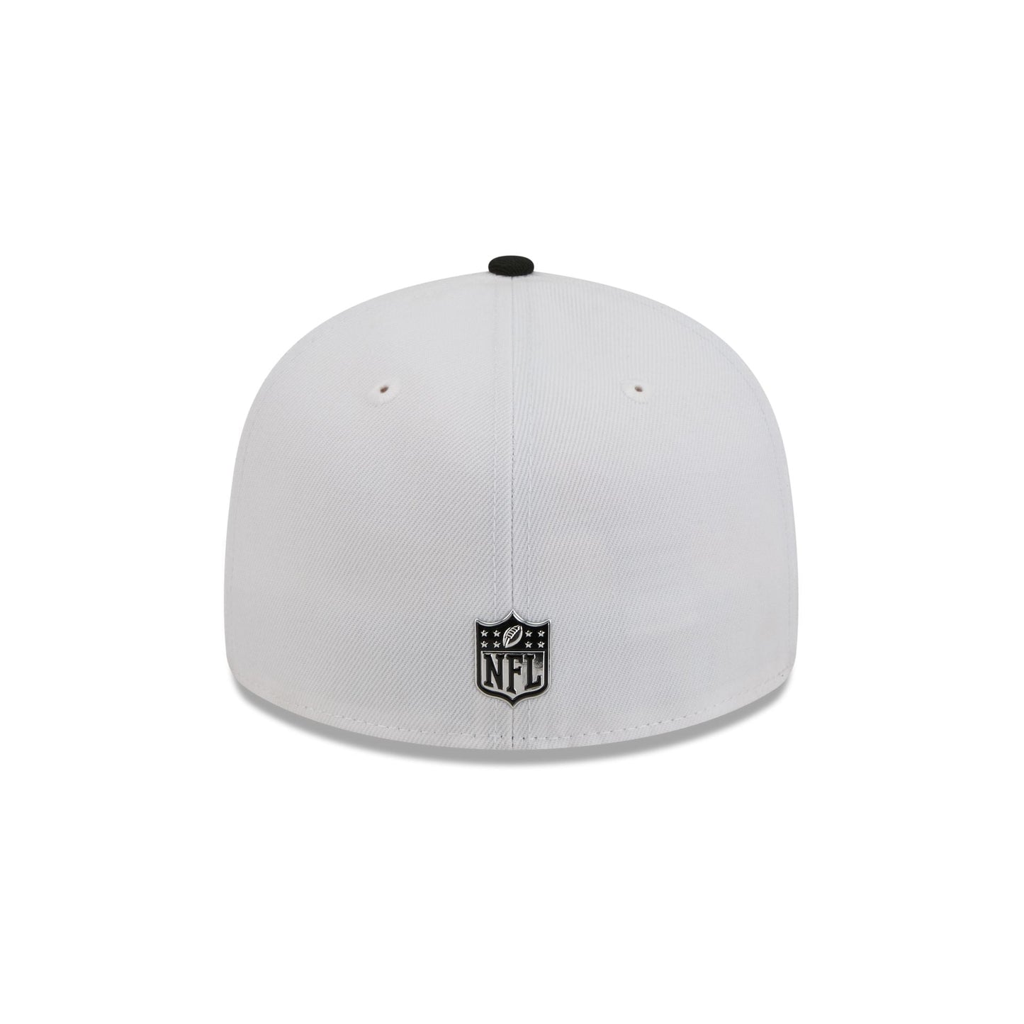 Las Vegas Raiders 2026 Draft Black and White 59FIFTY Fitted Hat