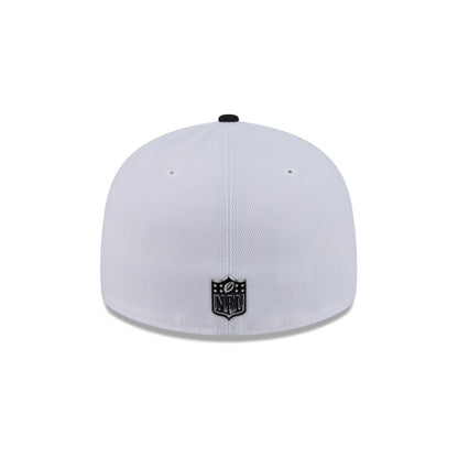 Pittsburgh Steelers 2026 Draft Black and White 59FIFTY Fitted Hat