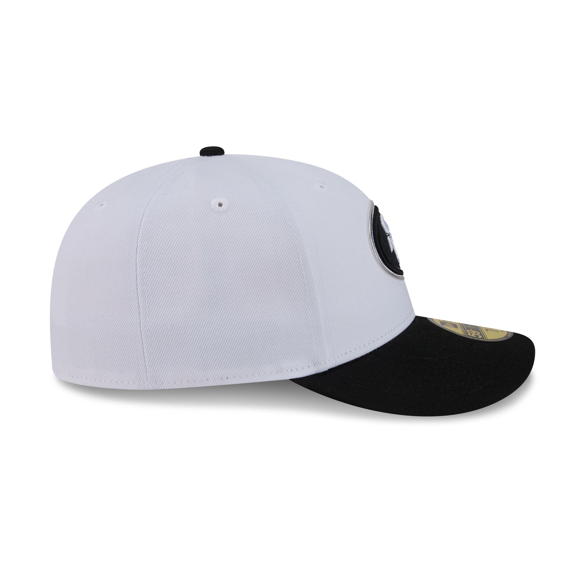 San Francisco 49ers 2026 Draft Black and White 59FIFTY Fitted Hat