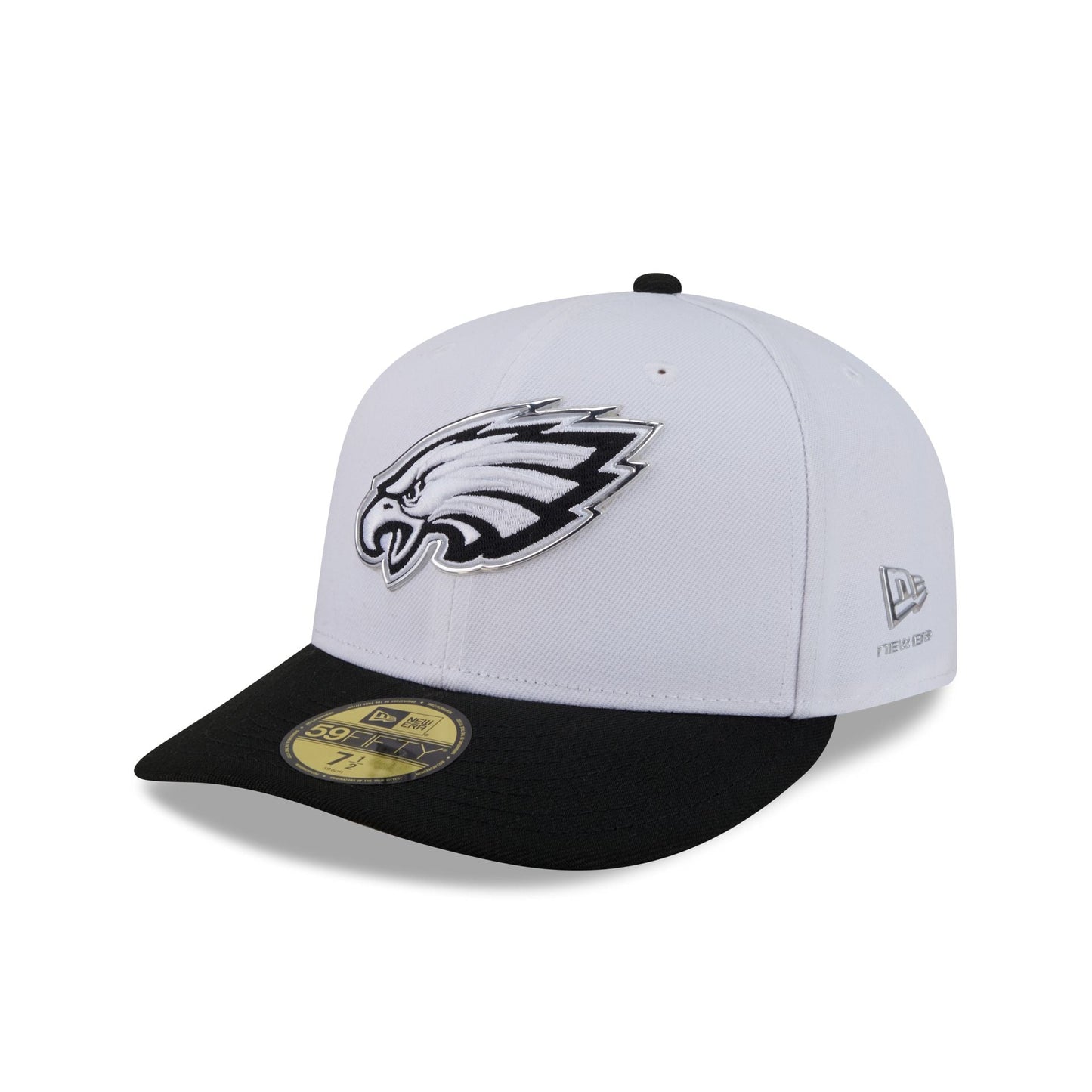 Philadelphia Eagles 2026 Draft Black and White 59FIFTY Fitted Hat