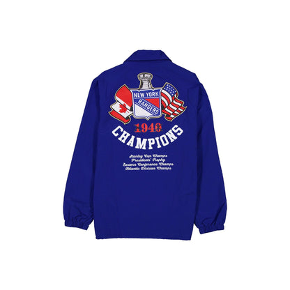 New York Rangers Past Glory Coaches Jacket
