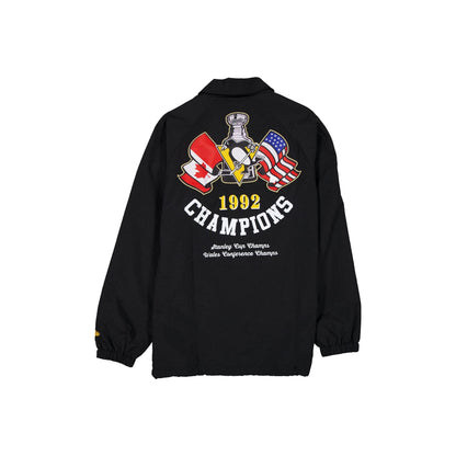 Pittsburgh Penguins Past Glory Coaches Jacket