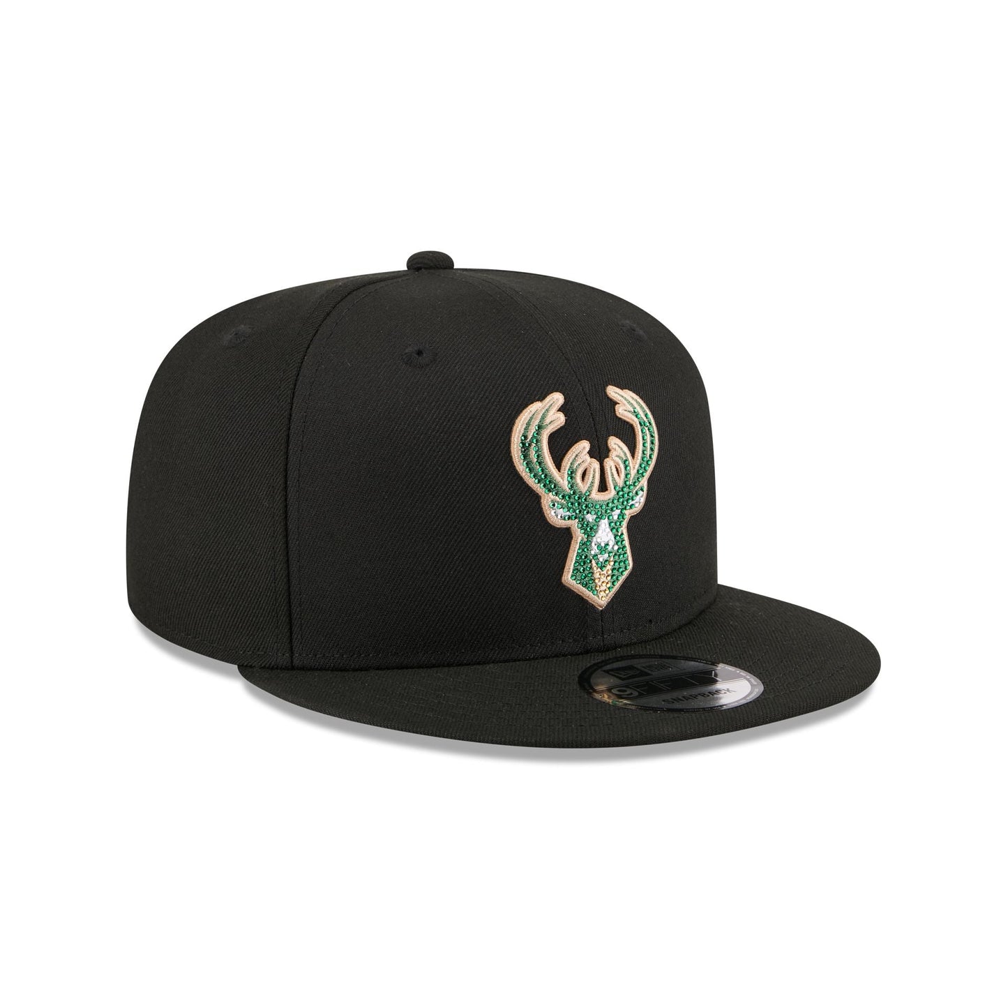 Milwaukee Bucks 2026 Draft Black 9FIFTY Snapback Hat