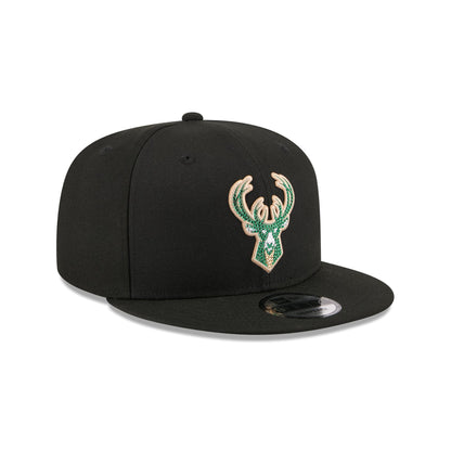 Milwaukee Bucks 2026 Draft Black 9FIFTY Snapback Hat