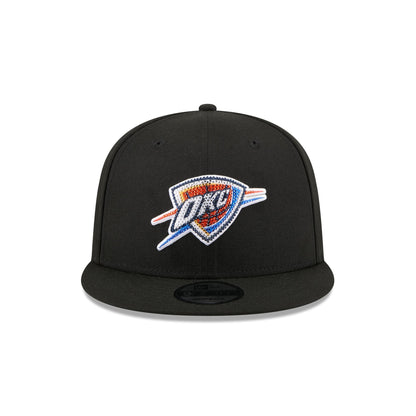Oklahoma City Thunder 2026 Draft Black 9FIFTY Snapback Hat