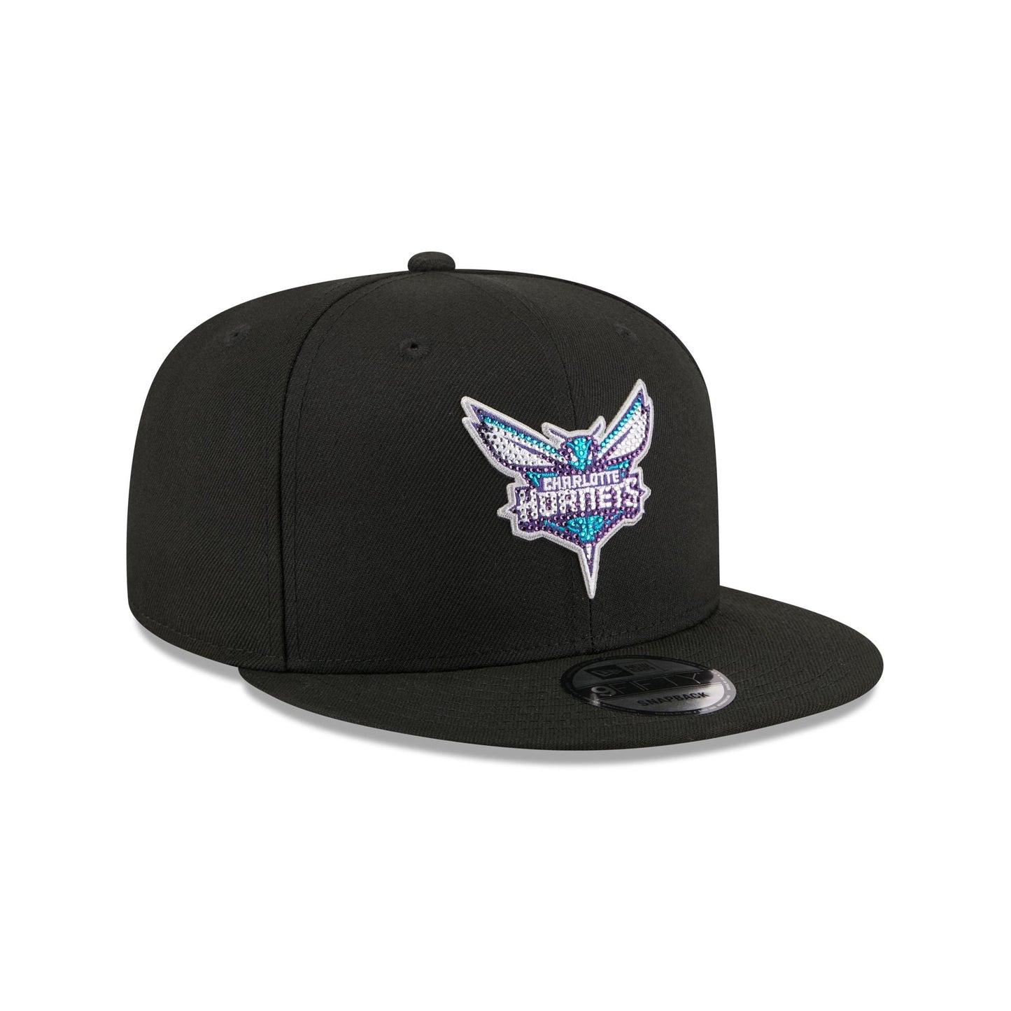 Charlotte Hornets 2026 Draft Black 9FIFTY Snapback Hat
