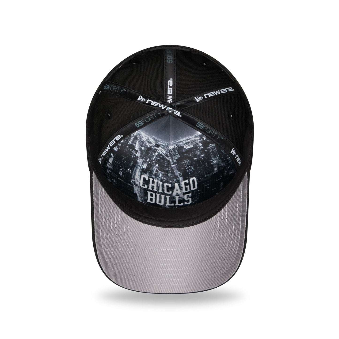 Chicago Bulls 2026 Draft Black 59FORTY A-Frame Fitted Hat