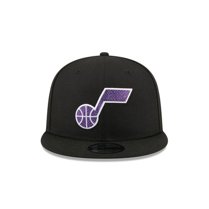 Utah Jazz 2026 Draft Black 9FIFTY Snapback Hat