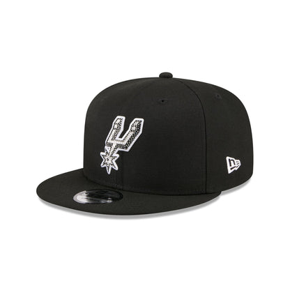 San Antonio Spurs 2026 Draft Black 9FIFTY Snapback Hat