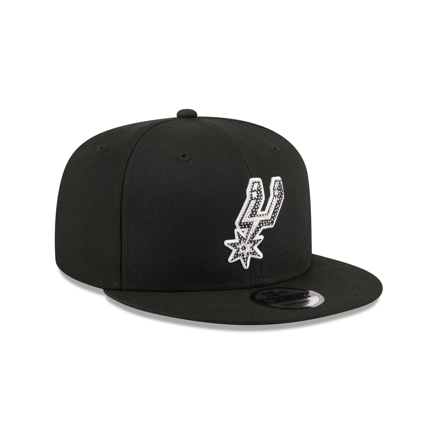 San Antonio Spurs 2026 Draft Black 9FIFTY Snapback Hat