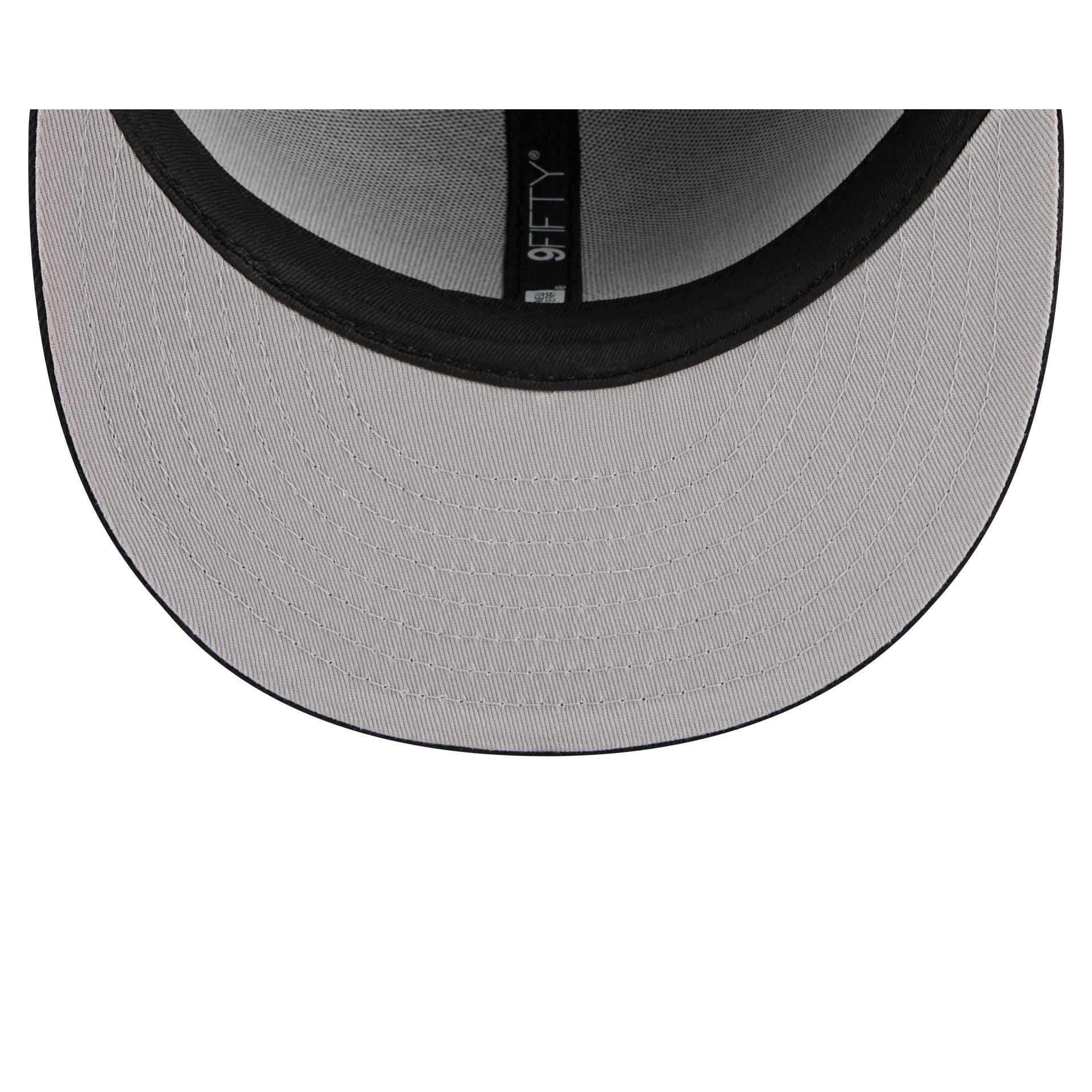 San Antonio Spurs 2026 Draft Black 9FIFTY Snapback Hat