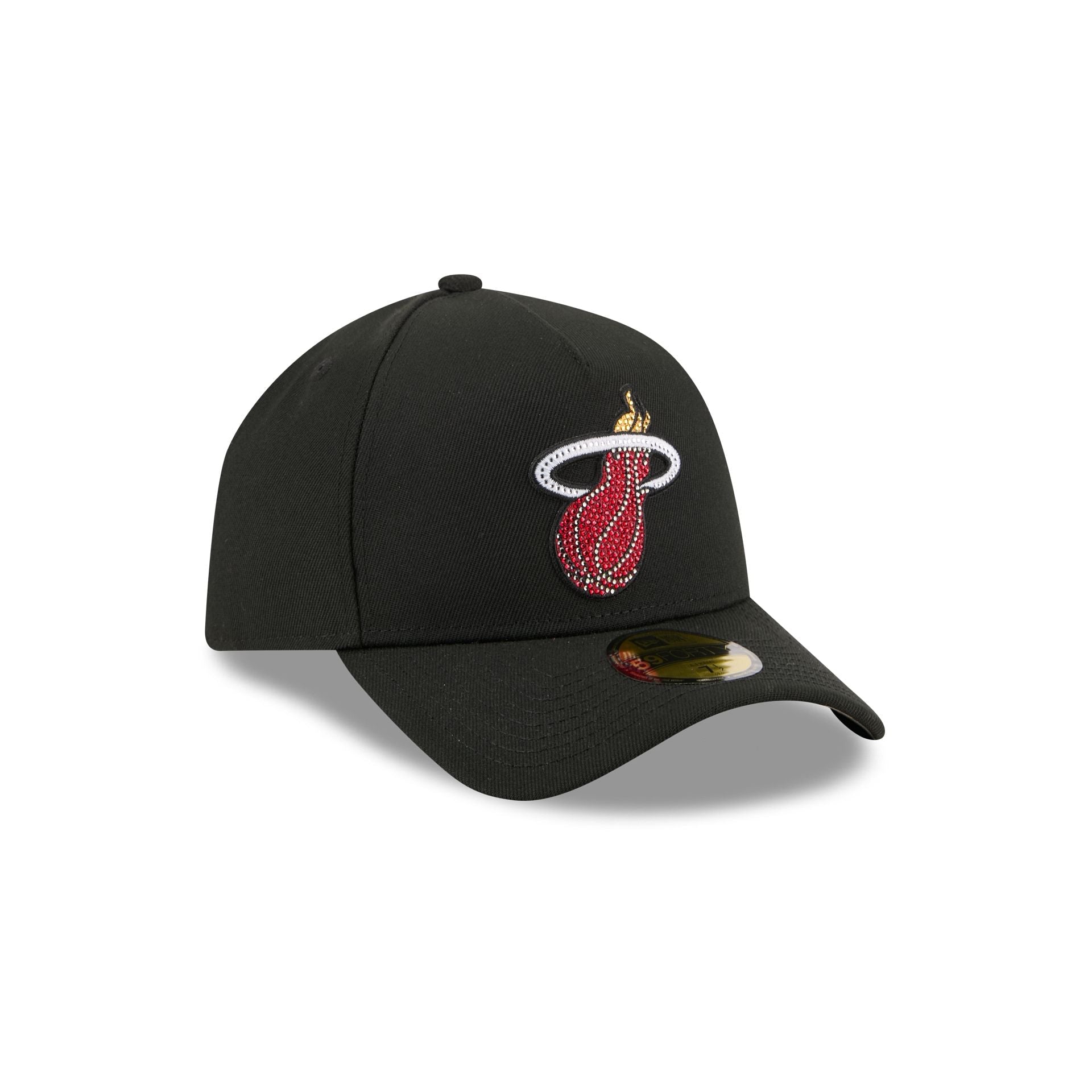Miami Heat 2026 Draft Black 59FORTY A-Frame Fitted Hat
