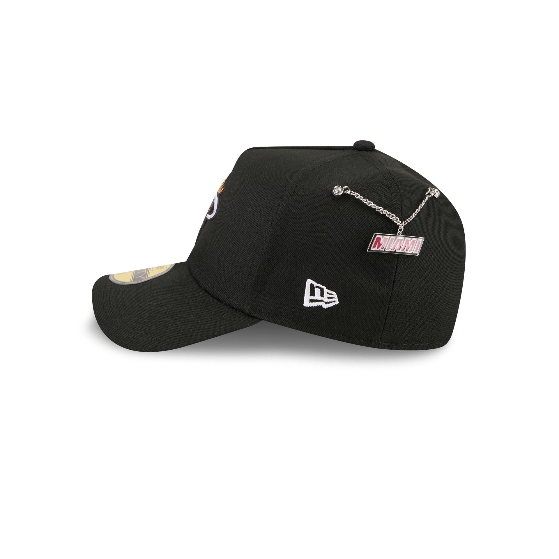 Miami Heat 2026 Draft Black 59FORTY A-Frame Fitted Hat