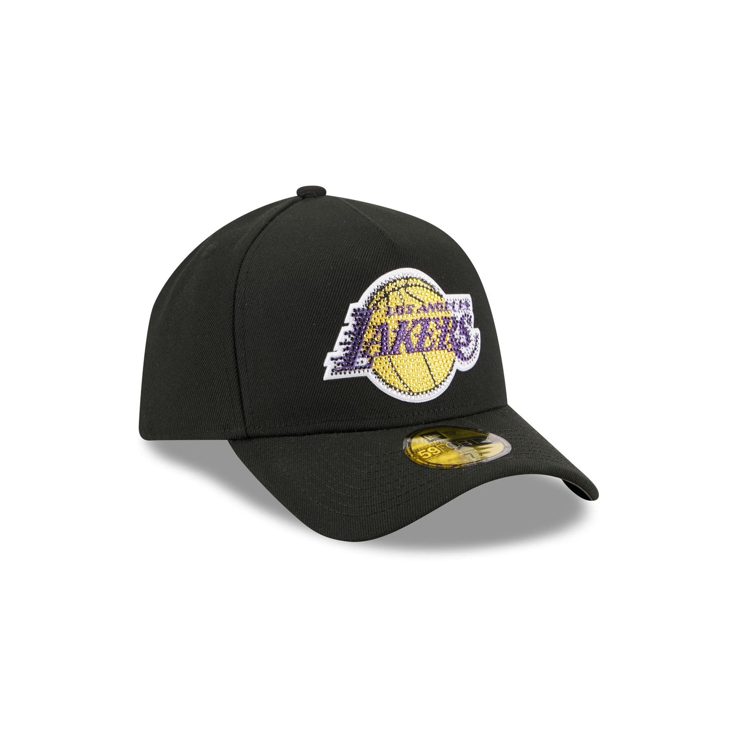 Los Angeles Lakers 2026 Draft Black 59FORTY A-Frame Fitted Hat