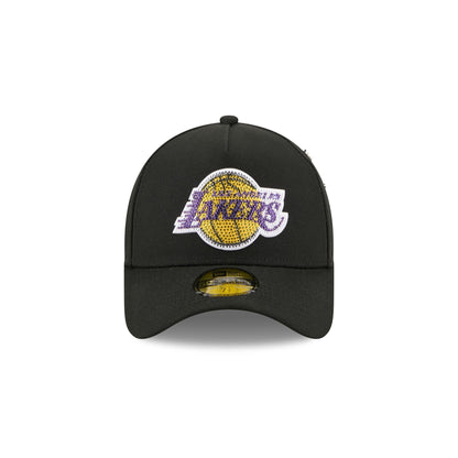 Los Angeles Lakers 2026 Draft Black 59FORTY A-Frame Fitted Hat