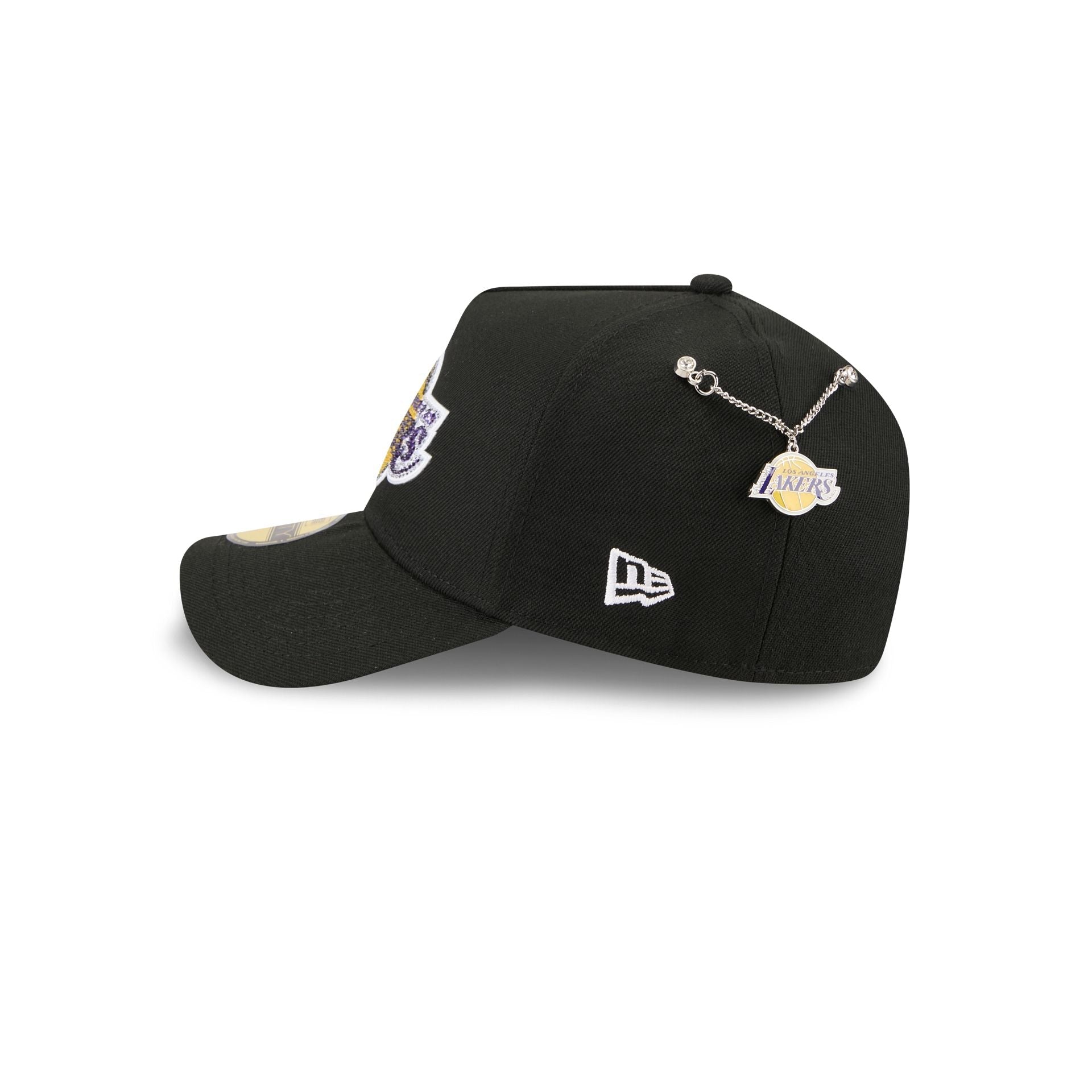 Los Angeles Lakers 2026 Draft Black 59FORTY A-Frame Fitted Hat