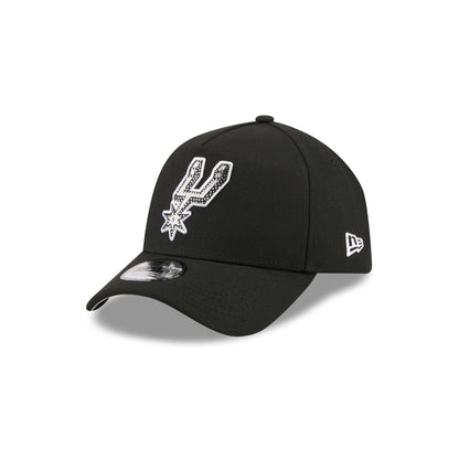 San Antonio Spurs 2026 Draft Black 9FORTY A-Frame Snapback Hat