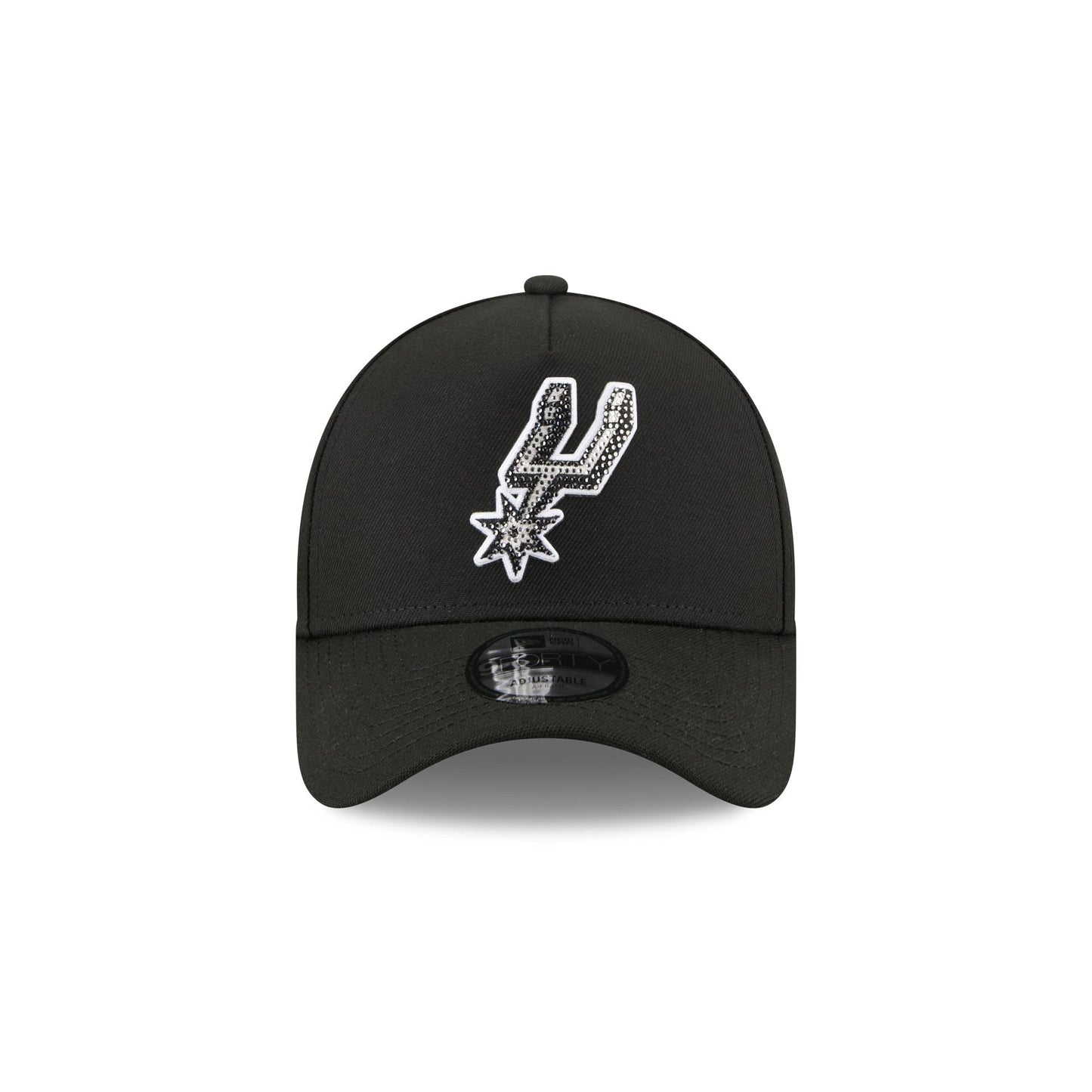San Antonio Spurs 2026 Draft Black 9FORTY A-Frame Snapback Hat