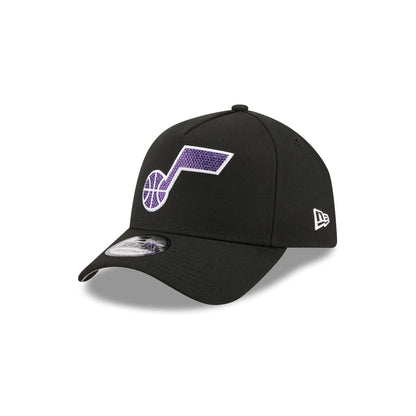 Utah Jazz 2026 Draft Black 9FORTY A-Frame Snapback Hat