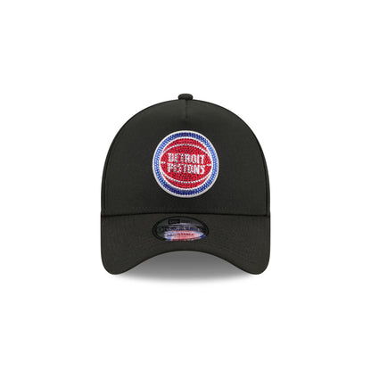 Detroit Pistons 2026 Draft Black 9FORTY A-Frame Snapback Hat