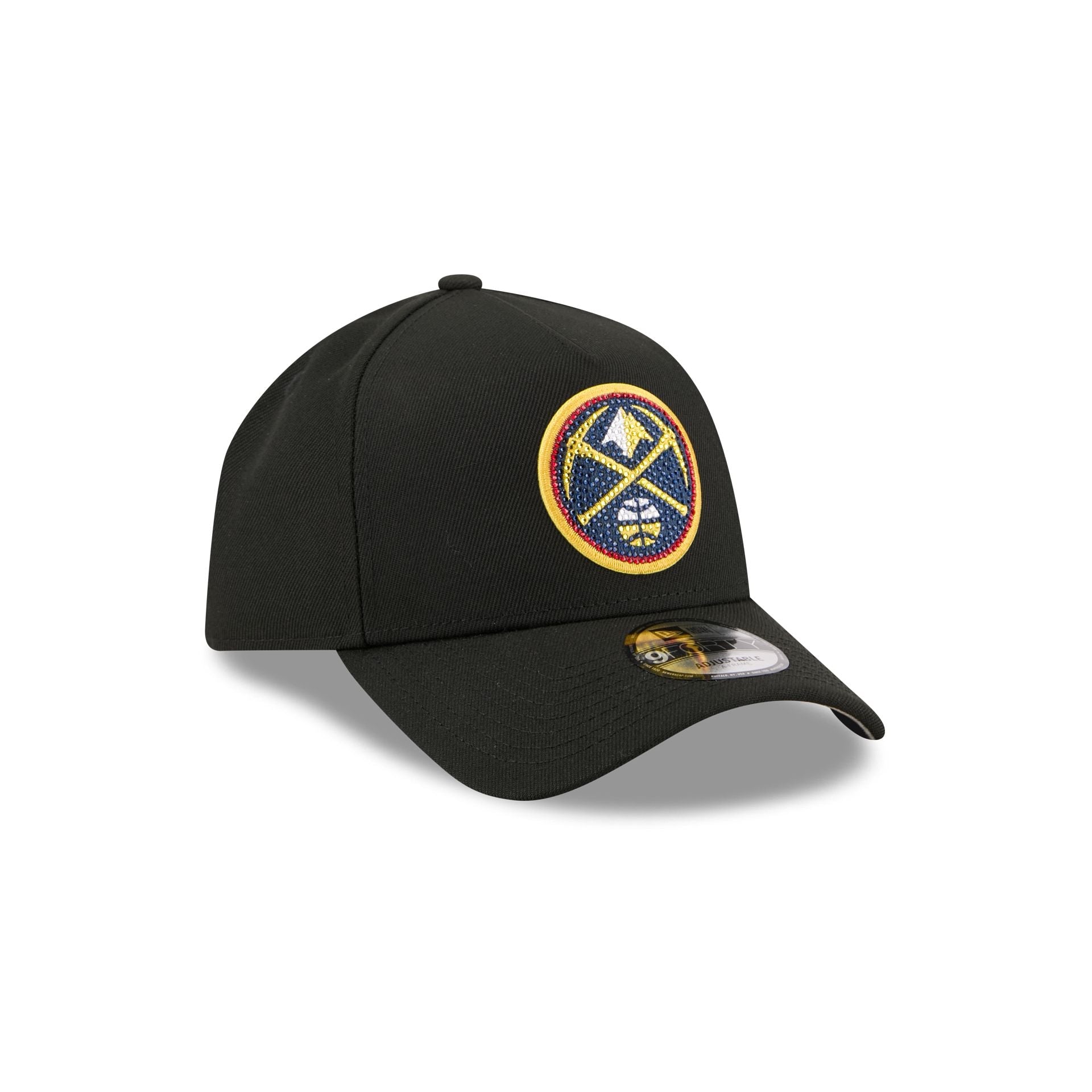 Denver Nuggets 2026 Draft Black 9FORTY A-Frame Snapback Hat