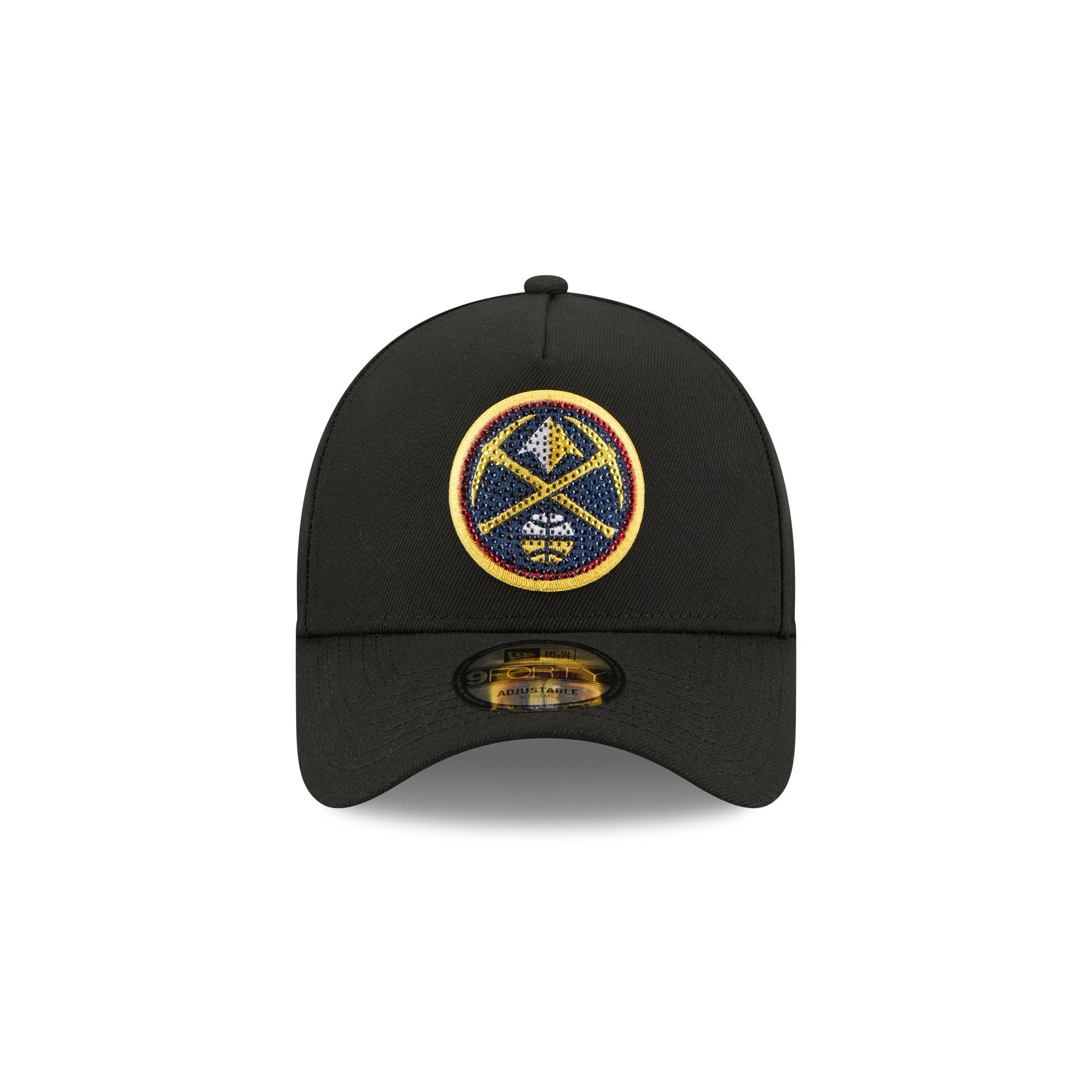 Denver Nuggets 2026 Draft Black 9FORTY A-Frame Snapback Hat